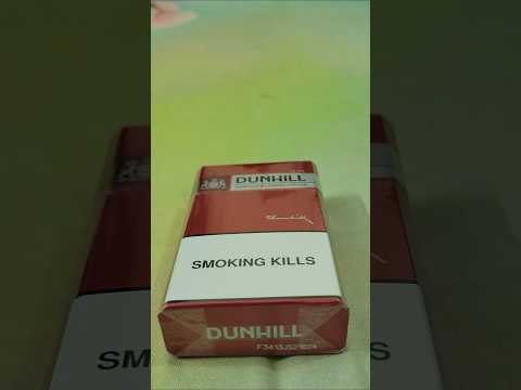 Dunhill Red 10mg cigarette unboxing in Bangladesh 🚬 #music #newsong