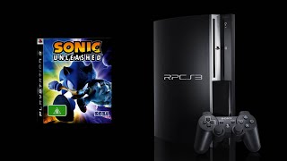 Sonic Unleashed (PlayStation 3/RPCS3 Emulator)