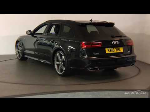 KW16YHL AUDI A6 AVANT TDI QUATTRO S LINE BLACK EDITION BLACK 2016, Nottingham Audi