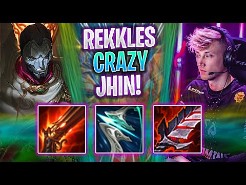 REKKLES CRAZY GAME WITH JHIN! | KC Rekkles Plays Jhin ADC vs Twitch! | Season 2022