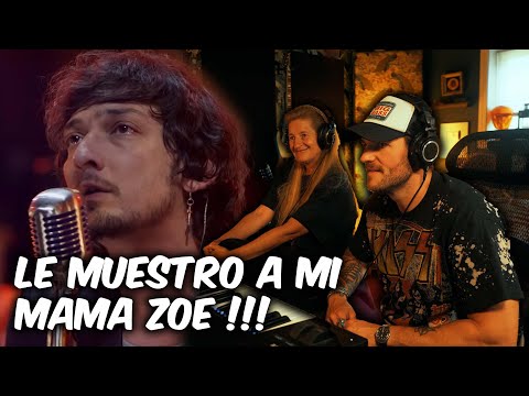 Americano and his mother are amazed by Zoé - Soñé (MTV Unplugged)