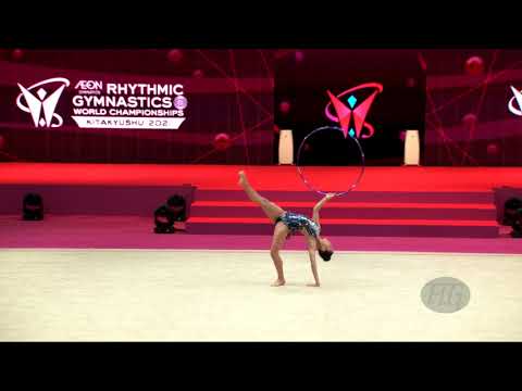 DUSSAN Lina (COL) - 2021 Rhythmic Worlds, Kitakyushu (JPN) - Qualifications Hoop
