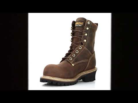 Women's Carolina 8" Composite Toe Waterproof Logger Work Boot CA1435 @ Steel-Toe-Shoes.com