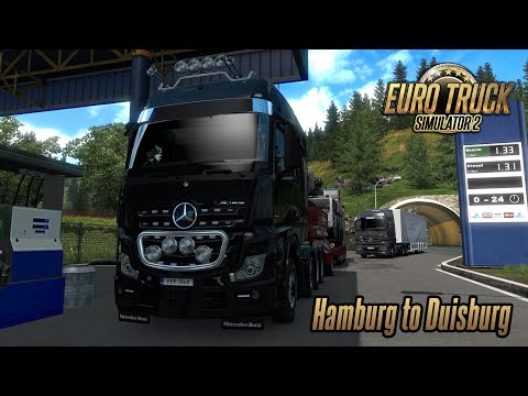 ETS2 1.36 Open Beta - 3200km Drive - Mercedes-Benz Actros MP4 - Vyborg (RU) to Naples (IT)