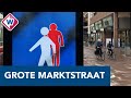 Is het nou wel of geen fietspad in de Grote Marktstraat?