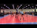 Alicia Dennis (Jersey #1) - 40 Second Volleyball Clip