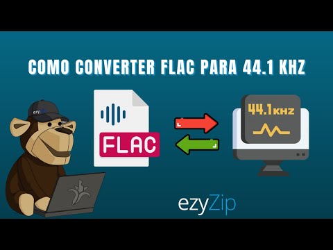 Converter FLAC para Taxa de Amostragem de 44.1kHz (Guia Simples)