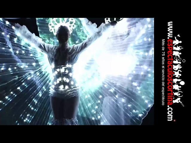 Vídeo relacionado con Bufanda LED brillante con luz para actuaciones escénicas y accesorios de danza del vientre, bola LED suave para eventos