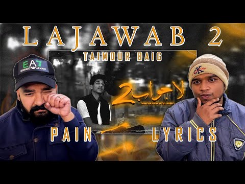 LAJAWAB 2 - TAIMOUR BAIG | Prod. Raffey Anwar (Official Audio) | LEGIT REACT | REACTION VIDEO.