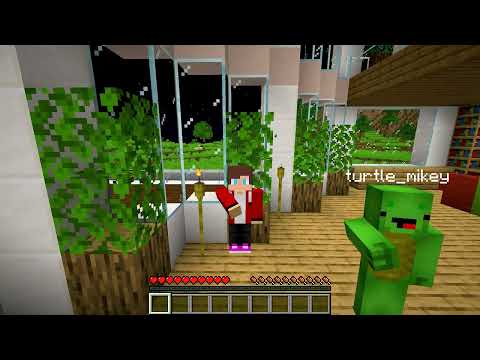 JJ and Mikey Made a HOSPITAL To Heal The VILLAGER in Minecraft - Maizen