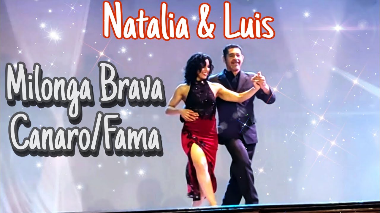 03/12/22 Milonga Brava  Canaro/Fama. Luis Agramonte & Natalia Couto. Taller de Tango "El Cachafaz"❤️