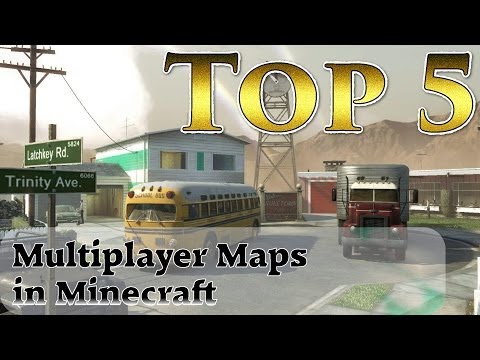 Top 5 - The best multiplayer maps in Minecraft