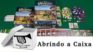 O Que Tem na Caixa? Unboxing Hallertau 