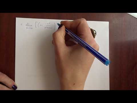 Limite remarcabile in cazul 1∞