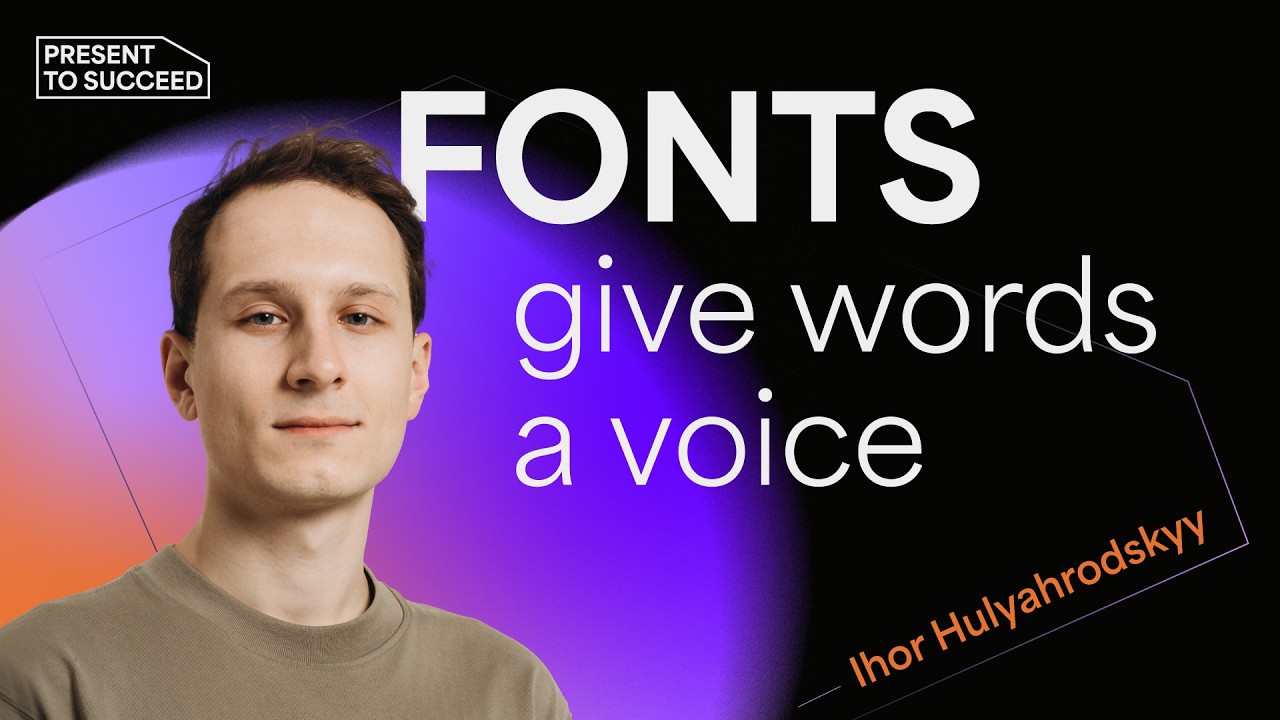 Typography & Your Slides: The Invisible Force Behind Presentations | Ihor Hulyahrodskyy PtS 2023