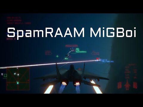 The MiG of Spam | Ace Combat 7 Multiplayer ft. MiG-35D w/ 6AAM