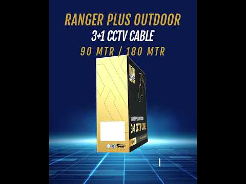 Voltaic Ranger Plus Cat 6 UTP 3+1 Outdoor Cable 90 Mtr in bhopal