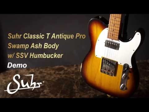 [MusicForce] Suhr Classic T Antique Pro H-S - Demo
