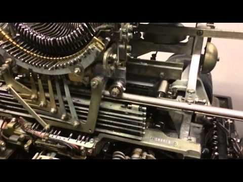 Teletype Model 15 Slow Motion Video