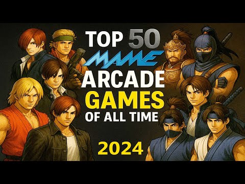 Top 50 Best MAME Arcade Games of All Time | Legendary Arcade Classics