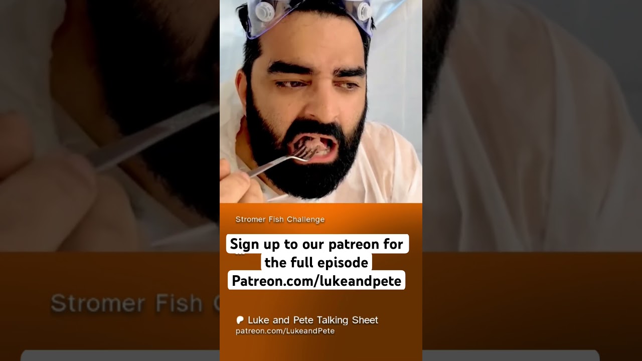 We just done the Stromer fish Challenge! Sign up to our patreon at patreon.com/lukeandpete