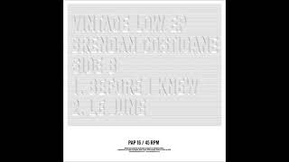 Brendan Costigane  -  Vintage Low