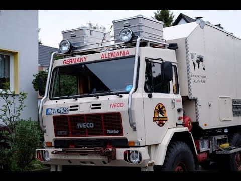 Dino bekommt seinen Dachgepäckträger; Expeditionsmobil Ausbau und Stauraumerweiterung