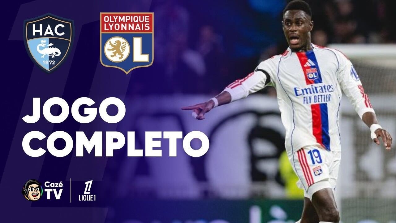 JOGO COMPLETO: LE HAVRE X LYON | LIGUE 1 2025/2026 | 26ª RODADA