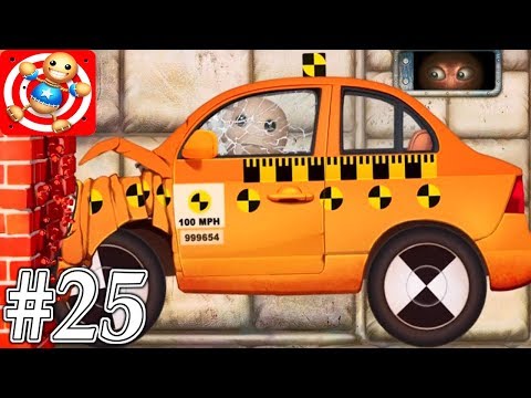 Kick The Buddy - Gameplay Walkthrough Part 25 - New Mega Car Crush Funny Buddy Hit Play ( iOS )