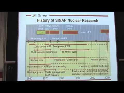 Thorium Fueled Molten Salt Reactor Research in Shanghai Institute of Applied Physics, Kun Chen
