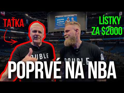 Poprvé na NBA v Americe! Splnil Jsem Tátovi Sen | Marcus X Vlog