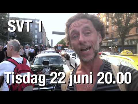 Cruising på Sveavägen i SVT!