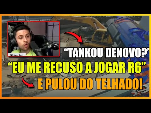 O CARA TANKOU E O RAZAH PISTOL0U! *SE JOGOU KKKKKKKK* 🤣🤬 - R6 CLIPS