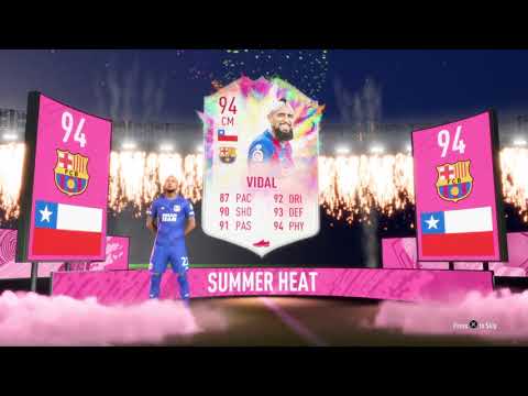 FIFA 20 - Vidal Summer Heat SBC
