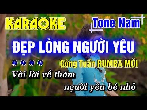 Đẹp Lòng Người Yêu Karaoke Tone Nam Nhạc Sống Công Tuấn Bolero RUMBA MỚI NHẤT - Minh Đức Karaoke