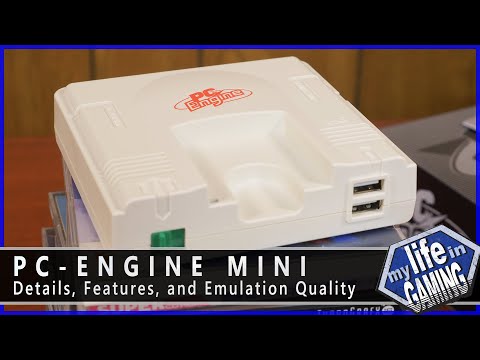 PC-Engine Mini - Details, Features, and Emulation Quality / MY LIFE IN GAMING
