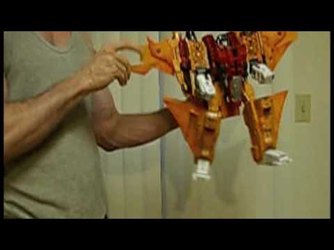 KINGBOTZ Custom Tetrajet Sunstorm transformation in 30-seconds