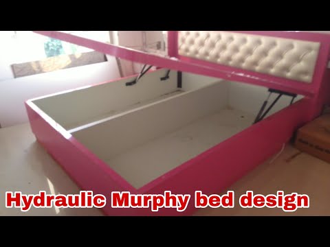 Hydraulic murphy bed design