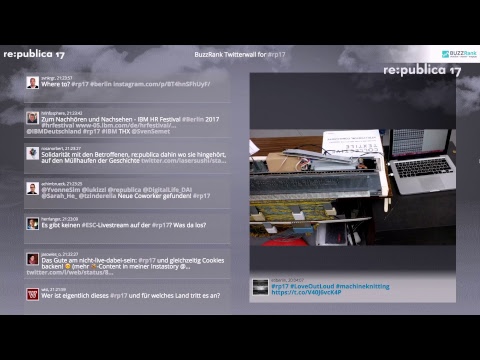 re:publica 2017 | Day 2 - Livestream Stage 1 - English incl. Translation