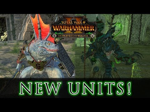 NEW UNITS Stats & Close up! - Prophet & the Warlock Total War: Warhammer 2
