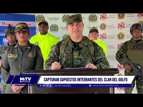 Golpe al Clan del Golfo: Capturan a tres miembros en Cantagallo, Bolívar