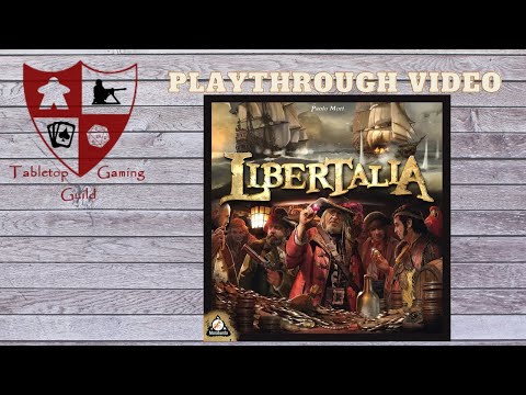 Libertalia Board Game Playthrough on Board Game Arena
