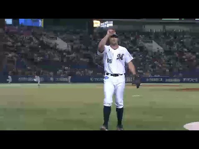 【4回表】マリーンズ・スタンリッジ キレのあるストレートで3者凡退!! 2016/9/27 M-H