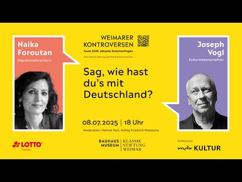 Weimarer Kontroverse: Sag, wie hast du’s mit Deutschland?