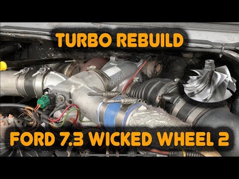 2002 Ford F350 7.3 Turbo Rebuild with Wicked Wheel 2