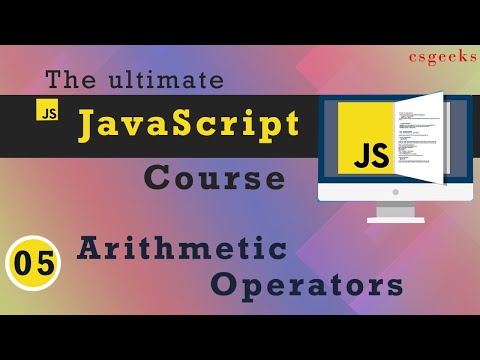 JavaScript Tutorial 5 Arithmetic Operators