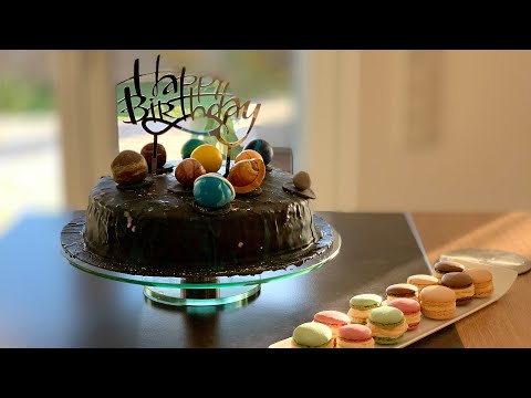 Solar System Cake | Planets Cake / Kids Birthday Cake #solarsystemcake
