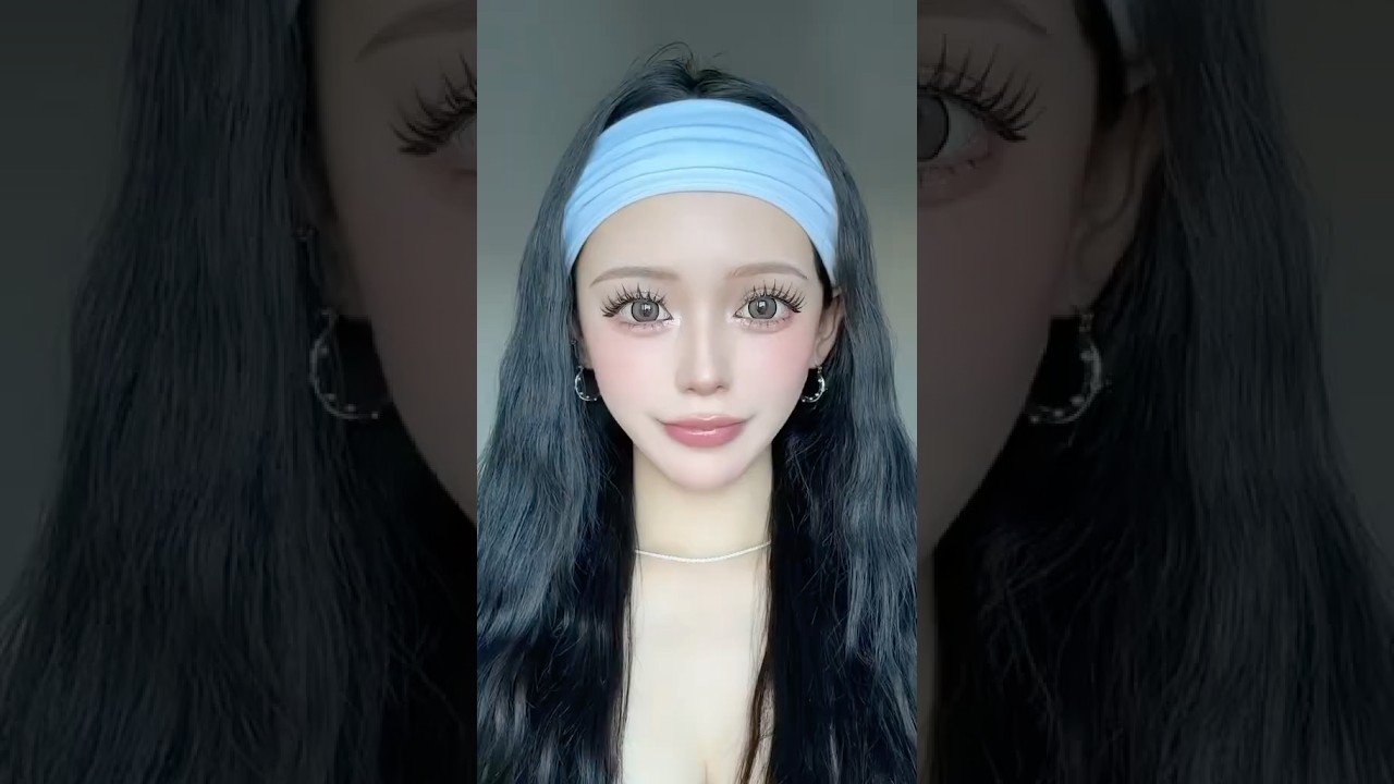 このシェーディングのやり方真似してみて#メイク動画 #美女