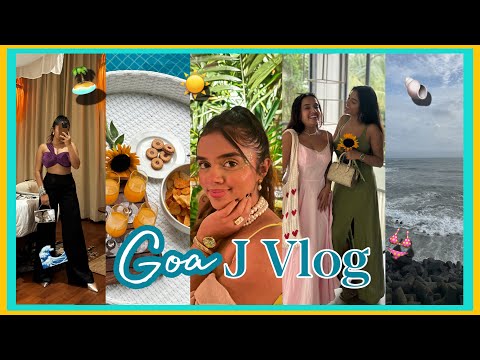 Girls trip to Goa in Monsoon | Red Alert 🚨 ☔️🌊👙🐚