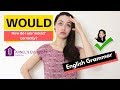 WOULD - English Grammar - How do I use 'would' correctly?